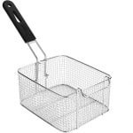 Frituurmand met Lang Handvat, Metalen Gaas, Elektrische Frituurmand voor Gebruik in de Keuken.