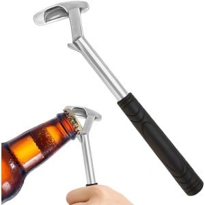 Golf Bottle Opener - Beer Bottle Opener & Funny Golf Gifts for Mannen - Unieke Golf Accessoires voor Feestjes, Bar, Keuken (Zilveren Putter)