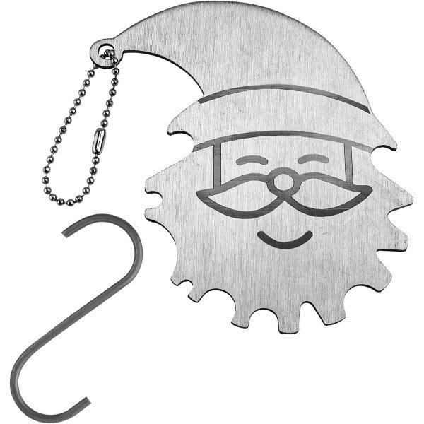 Grill rooster schraper reiniger borstel, BBQ accessoire voor mannen, keuken gadget, kerstcadeau. Helemaal zonder krassen.