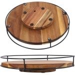 Grote Draaibare Keuken Organizer | Roterend Kruidennrek 360° | Antislip Keuken Accessoire