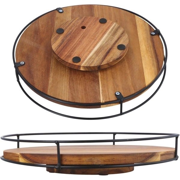 Grote Draaibare Keuken Organizer | Roterend Kruidennrek 360° | Antislip Keuken Accessoire