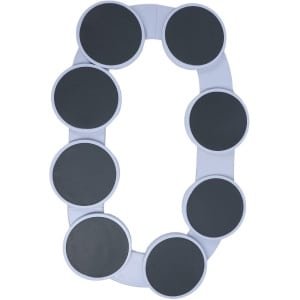 Handmatige Draaischijf voor Eettafel - 360° Draaibaar - Multifunctioneel - Voedsel Serveer Trein - Roterende Voedsel Organisator Lade - Keuken Accessoire