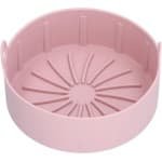 Herbruikbare Siliconen Pan - Air Fryer Vervangingspan - Keuken Accessoire voor Bakken - 20°C tot 220°C - 16CM - Roze