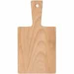 Houten Snijplank - Keuken Accessoire voor Brood en Service - Groot & Klein - 25 x 13 x 0,9 cm