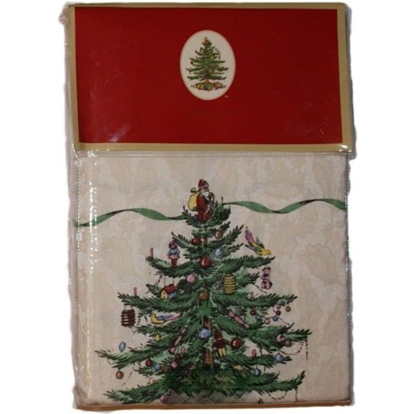 Kerst Tafelkleed 150x300cm - Holiday Keuken Accessoire En Huisdecoratie - Christmas Tree Collectie (60 x 120 inches omgerekend ≈ 150 x 300 cm)