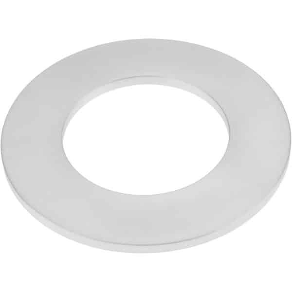 Keuken Tap Reparatie Accessoires - Grote Base - Voor Tap Douche - Platte Wasmachine - Aluminium 70x40x3mm - Zilver - Geschikt voor Keuken Tap - 1Pc