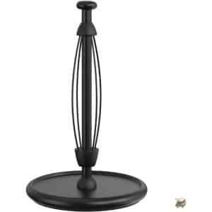 Keukenrolhouder Staand - Met Kussen Effect - RVS Design - Handig en Praktisch - Keuken Accessoire - Papierrolhouder - Tafel Organisatie - Modern Keukengerei