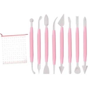 Koekjessnijders Set: 8-delige decoratie gereedschap voor taart bakken - suikerglazuur handwerk - duiker strikken cutter - keuken accessoires
