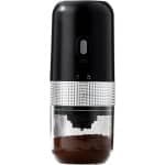 Koffiebonen Maler - Elektrische koffiemolen - koffiemolen met één druk op de knop - voor kamperen keuken reizen - zwart