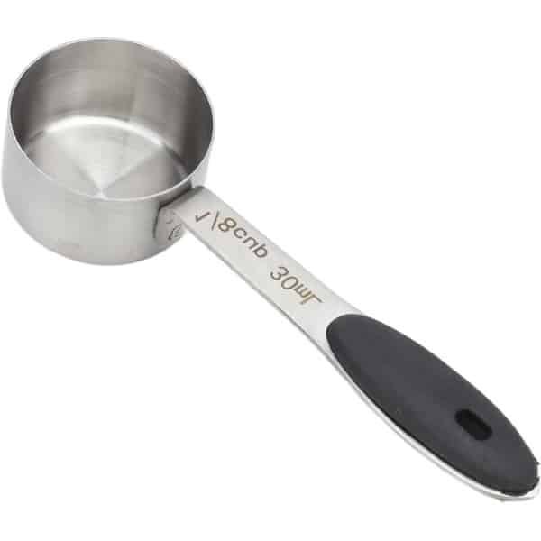 Koffieschep van Roestvrij Staal, 30ml, Maatlepel voor Koffie, Meel en Suiker - Keuken Accessoire met Maataanduiding