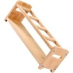 Kruidenrek Organizer voor Keuken met 3 Lagen - Houten Kruidenopslag voor Flessen - Stijlvolle Werkblad Accessoire.