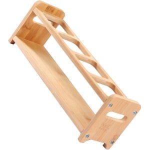 Kruidenrek Organizer voor Keuken met 3 Lagen - Houten Kruidenopslag voor Flessen - Stijlvolle Werkblad Accessoire.