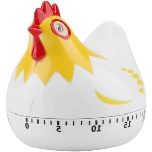 Mechanische Timer Cartoon Kip voor Keuken - Leuke Kip Wekker voor Timing - Home Decor Accessoire
