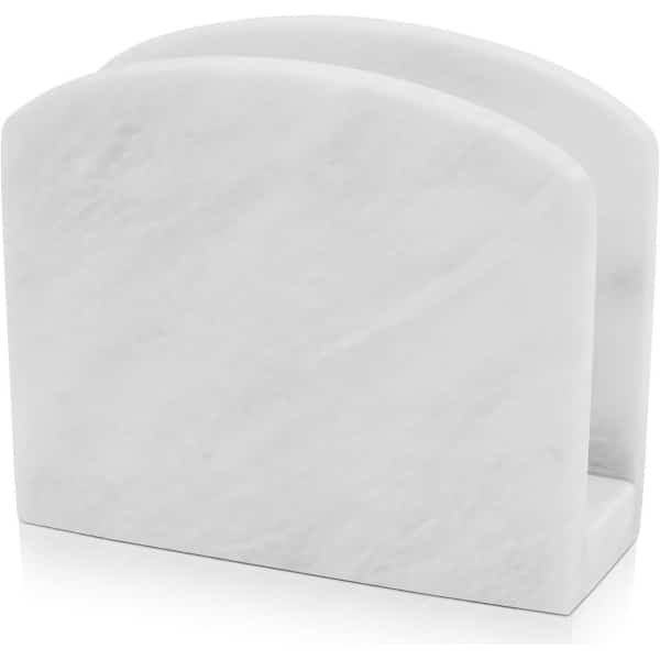 Moderne Marmeren Servethouder 5.5 Inches - Handgemaakt Groene Onyx Keuken Accessoire