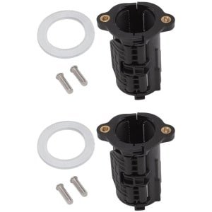 Moer Sluiting voor Kraan, 2 Sets Anti Losse Kraan Moer, Quick Release Montage, Vaste Basis, Keuken Wastafel Accessoire