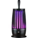 Muggenlamp - Elektrische insectenlamp tegen muggen - Elektrische UV insectendoder - LED Lampen -Muggenvanger-Insectenlamp-Insectenvanger-Muggenmoordenaarlamp Voor Thuis, Keuken, Restaurant, Bakkerij, Balkon, Terras - Zwart