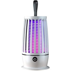 Muggenlamp - Elektrische insectenlamp tegen muggen - Elektrische UV insectendoder - LED Lampen -Muggenvanger-Insectenlamp-Insectenvanger-Muggenmoordenaarlamp Voor Thuis, Keuken, Restaurant, Bakkerij, Balkon, Terras - Wit