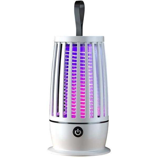 Muggenlamp - Elektrische insectenlamp tegen muggen - Elektrische UV insectendoder - LED Lampen -Muggenvanger-Insectenlamp-Insectenvanger-Muggenmoordenaarlamp Voor Thuis, Keuken, Restaurant, Bakkerij, Balkon, Terras - Wit