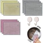 Multifunctionele Draad Vaatdoeken - Pannenreiniger, Poetsdoeken, Krassen Bestendig - Herbruikbaar, Nat en Droog Gebruik - Keuken Accessoires & Schoonmaakdoeken
