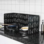 Olie Splatter Shield Paneel voor Gasfornuis - Kook en Frituur Splash Guard - Keuken Tool met Olie-Proof Panelen - Geschikt voor Koken - Keuken Accessoire