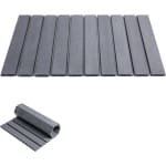 Opvouwbare droogmat voor stenen borden - 59x39cm - Waterabsorberend - Keukenblad accessoire - Afwasmat voor servies - Keukengootsteen accessoires - Aanrechtmat - Keuken benodigdheden