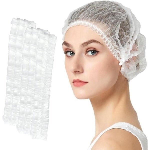 Pack of 30 Disposable Hair Nets - Hygiënische Accessoires voor Keuken - Tandarts - Geneeskunde - Operationele Hoofdkappen - 52 cm Disposable Hair Net