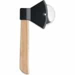 Pizzasnijder - Pizzaroller - Keuken accessoires - Bamboe hout - beige