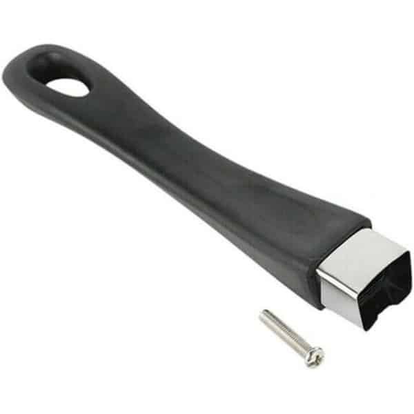 Pot en Pan Handvat Vervanging - Zwart, Lang Handvat Grip met Schroef - Keuken Kookgerei Accessoires