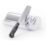 Professionele elektrische messenslijper met diamantschijven voor keuken