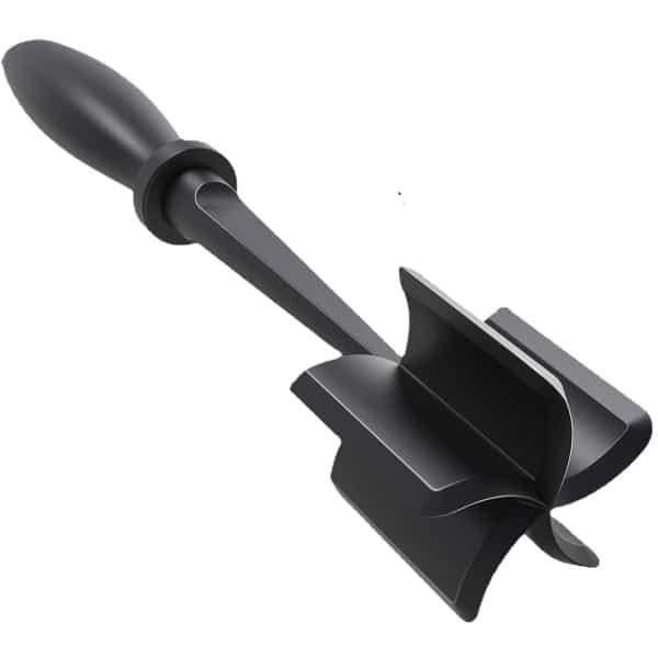 Purreestampers - Vleesstamper - pureestamper - Aardappelstampers - Upgrade Vleeshakselaar - Meat Chopper - Vleesstamper Gehakt - Vleeshakmachine - 28*6 cm - plastic - zwart - Hittebestendige vleesstamper voor gehakt - Keukenhulp - Keuken Accessoire