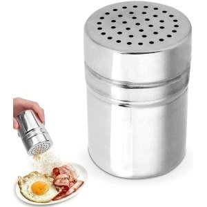 RVS Zout en Peper Strooiers met Deksel - Keuken Accessoires - Modern Design