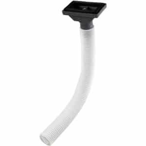 Rechthoekige wastafel gootsteen overloop pijpfittingen voor keuken - thuis accessoires - afvoer overloop PP PVC