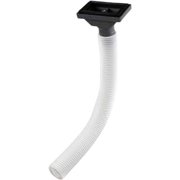 Rechthoekige wastafel gootsteen overloop pijpfittingen voor keuken - thuis accessoires - afvoer overloop PP PVC