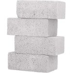 Reinigingsblok voor Barbecue Grill en Keuken Accessoire - Vier Stuks Glaspoeder Blok Vlekken en Vetreiniger