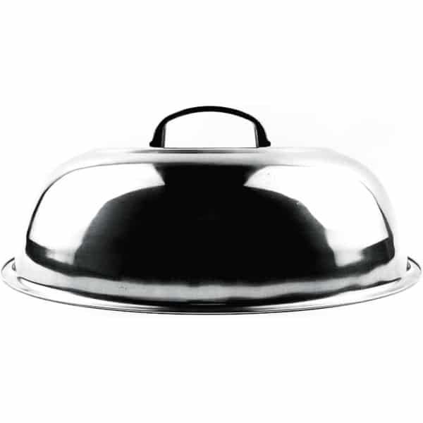 Roestvrij Staal Wok Deksel 32cm - Pan Deksel Keuken Accessoire - Bakvormen Pot Cover Circular