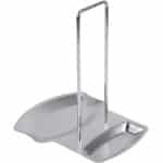 Roestvrij stalen lepelhouder voor potdeksels en pannen - Duurzaam kookrek - Hittebestendig - Thuis keuken accessoire