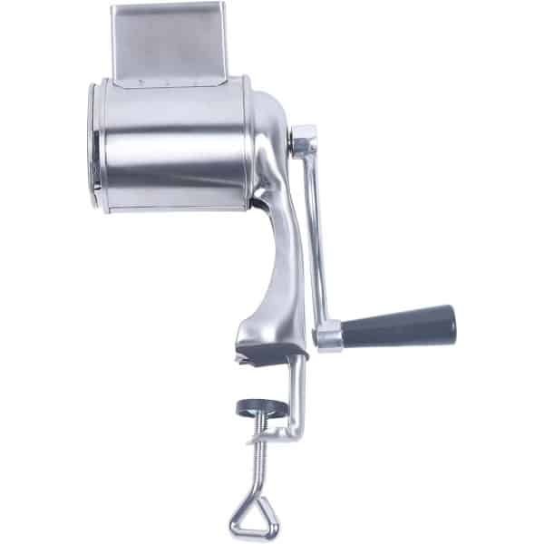 Roestvrijstalen Handmatige Aardappelrasp en Groenteschaaf met 5 Trommels - Keuken Accessoire