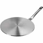 Roestvrijstalen Kookplaat Warmteverspreider - Gas- en Elektrische Kookplaat - Warmteverdeler Ring Plaat - Maat 23.5cm - Gelijkmatige Warmteverdeling - Keuken Accessoire voor Veilig Koken