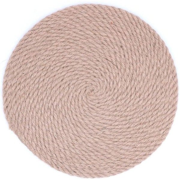 Rotan Isolatie Pads in Set van 4 - Handgeweven Onderzetters voor Kopjes, Schotels & Pannen - Hittebestendige Eetkamer en Keuken Accessoires