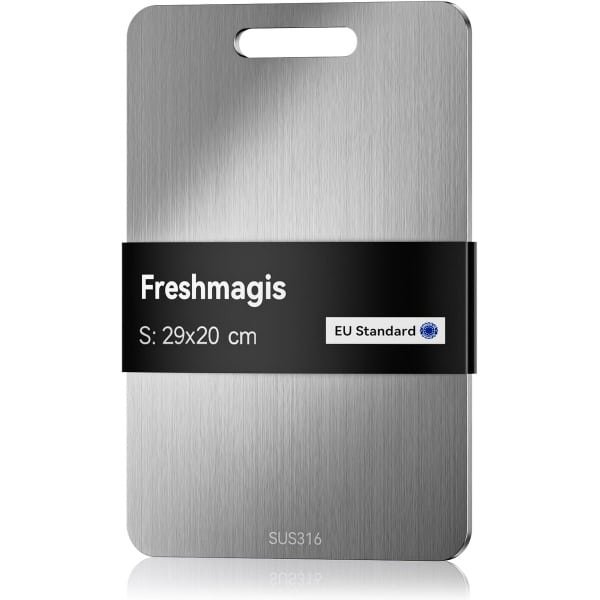 Rvs Snijplank 29x20cm Duurzaam Keuken Accessoire