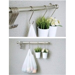 S-haken 30 stuks - Roestvrij stalen S-vormige ophanghaken voor pot pan - Multifunctionele hanghaak voor keukenkast slaapkamer - Keuken accessoire opbergoplossing - 3 maten