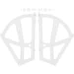 Scharnieren voor draairek met inklapbaar plaatframe voor keuken en woonkamer - ABS-kunststof - montage-accessoires - wit