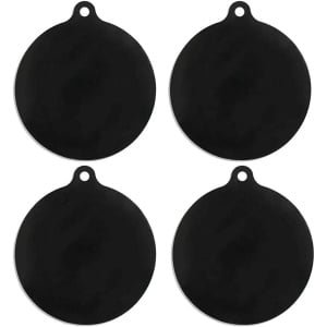 Set van 4 siliconen inductiekookplaat beschermers met antislip - Hittebestendige inductiekookplaat mat - Keuken accessoires