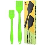 Siliconen bakkwast - keuken accessoire - hittebestendig tot 230 graden - 22 cm en 25 cm