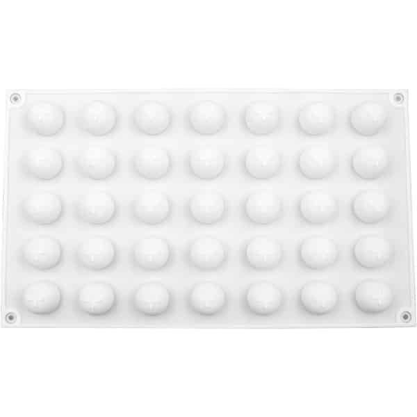 Siliconen bakvorm voor pralines en ijsballen - 35 gaten - DIY bakken - cake, ijs, jelly, mousse - keuken accessoire