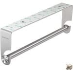 Simpletome Keukenrolhouder - Papierrolhouder - Onder Kast Montage - 3M Sticker of Boren - SUS304 Roestvrij Staal - Ruimtebesparend - Keuken Accessoire