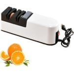 TEMGoods - Elektrische messenslijper voor professioneel gebruik in de keuken met USB-aansluiting
