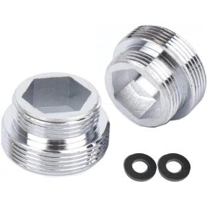 Tapbeluchter Connector Messing Draad Keuken Kraan Adapter (M18 naar M22) - Waterbesparing en Handige Accessoire