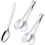 Thee-accessoires set met theetang en koffielepel - RVS theebereidingsgerei voor keuken - Theeserviesgereedschap met stijlvol design