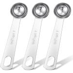 Theelepels Maatlepels Roestvrij Staal Eetlepel Keuken Accessoires 3 Stuks
